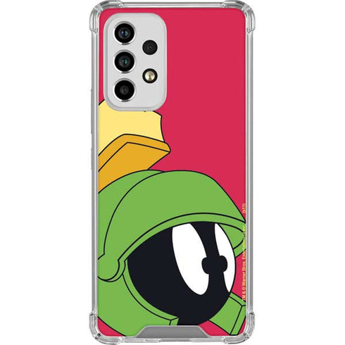 Looney Tunes Marvin The Martian Zoomed In Galaxy A53 5G Clear Case
