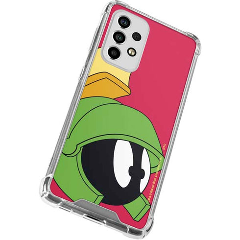 Looney Tunes Marvin The Martian Zoomed In Galaxy A53 5G Clear Case