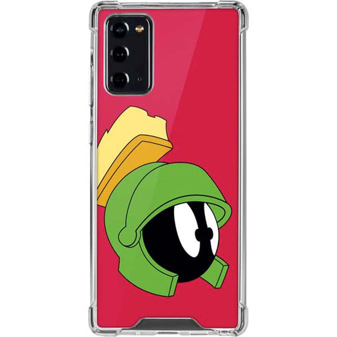 Looney Tunes Marvin The Martian Zoomed In Galaxy Note20 5G Clear Case