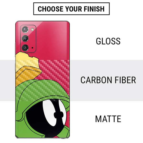 Looney Tunes Marvin The Martian Zoomed In Galaxy Note20 5G Skin