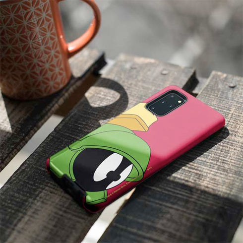 Looney Tunes Marvin The Martian Zoomed In Galaxy S20 Plus Pro Case
