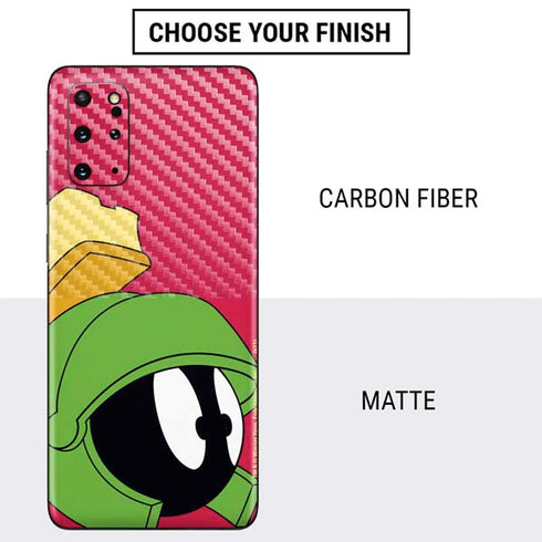Looney Tunes Marvin The Martian Zoomed In Galaxy S20 Plus Skin