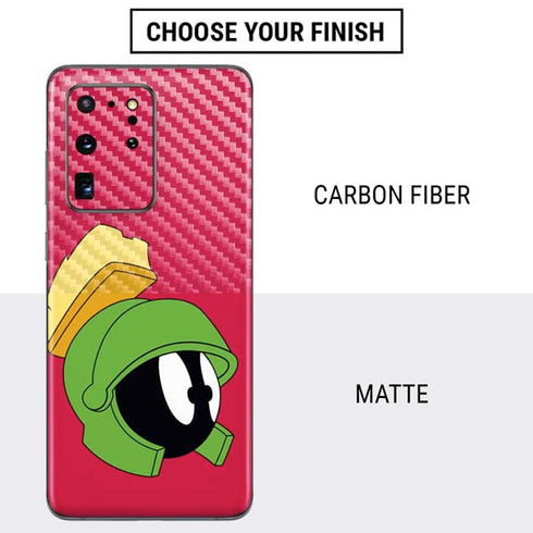 Looney Tunes Marvin The Martian Zoomed In Galaxy S20 Ultra 5G Skin