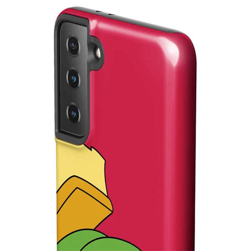 Looney Tunes Marvin The Martian Zoomed In Galaxy S21 FE Pro Case