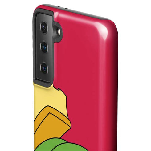 Looney Tunes Marvin The Martian Zoomed In Galaxy S21 Plus 5G Pro Case