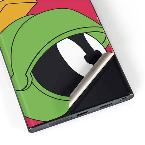 Looney Tunes Marvin The Martian Zoomed In Galaxy S22 Ultra Skin