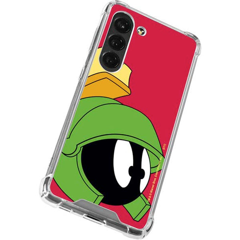 Looney Tunes Marvin The Martian Zoomed In Galaxy S23 Clear Case