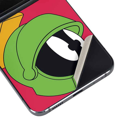 Looney Tunes Marvin The Martian Zoomed In Galaxy Z Flip5 5G Skin
