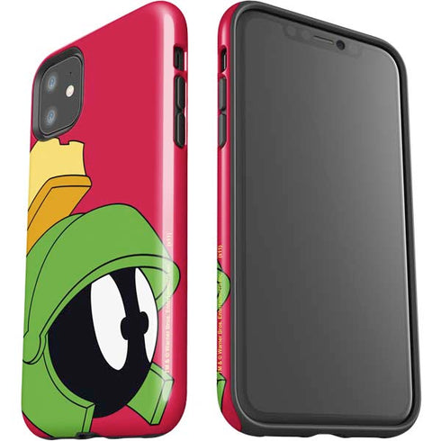 Looney Tunes Marvin The Martian Zoomed In iPhone 11 Impact Case