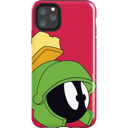 Looney Tunes Marvin The Martian Zoomed In iPhone 11 Pro Max Impact Case