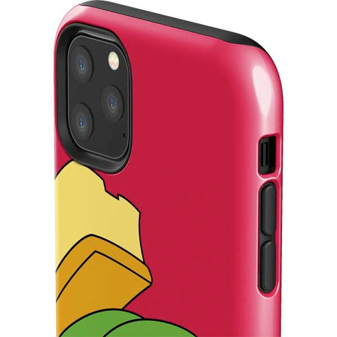 Looney Tunes Marvin The Martian Zoomed In iPhone 11 Pro Max Impact Case