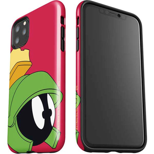 Looney Tunes Marvin The Martian Zoomed In iPhone 11 Pro Max Impact Case
