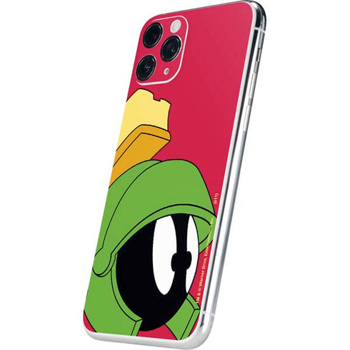 Looney Tunes Marvin The Martian Zoomed In iPhone 11 Pro Skin