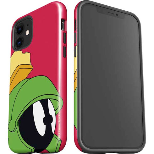 Looney Tunes Marvin The Martian Zoomed In iPhone 12 Impact Case