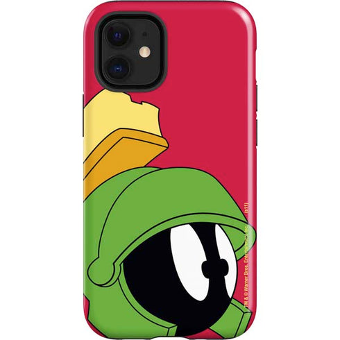Looney Tunes Marvin The Martian Zoomed In iPhone 12 Mini Impact Case