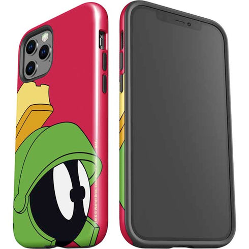 Looney Tunes Marvin The Martian Zoomed In iPhone 12 Pro Max Impact Case