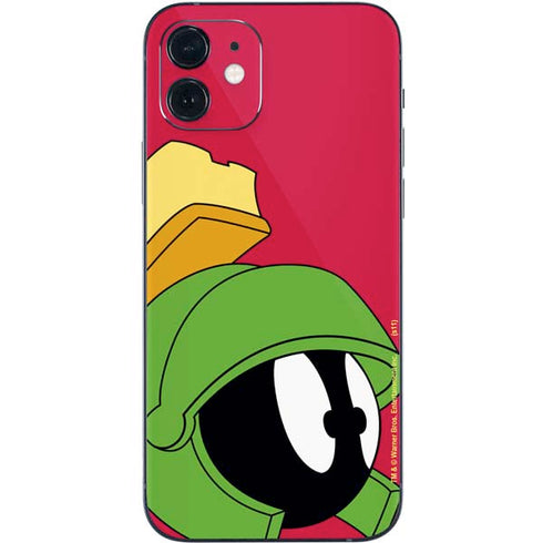Looney Tunes Marvin The Martian Zoomed In iPhone 12 Skin