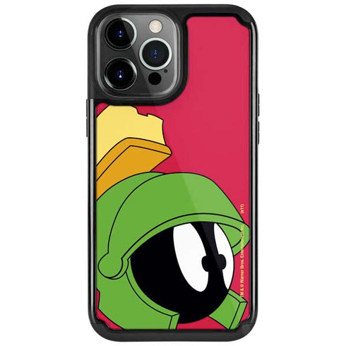 Looney Tunes Marvin The Martian Zoomed In iPhone 13 Pro Cargo Case