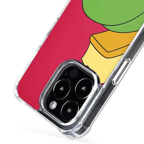 Looney Tunes Marvin The Martian Zoomed In iPhone 13 Pro MagSafe Case