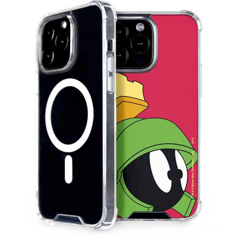 Looney Tunes Marvin The Martian Zoomed In iPhone 13 Pro Max MagSafe Case