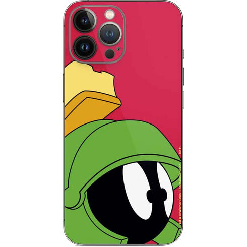 Looney Tunes Marvin The Martian Zoomed In iPhone 13 Pro Max Skin