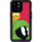 Looney Tunes Marvin The Martian Zoomed In iPhone 14 Pro Max Waterproof Case
