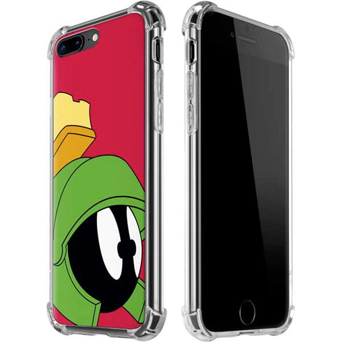 Looney Tunes Marvin The Martian Zoomed In iPhone 7/8 Plus Clear Case