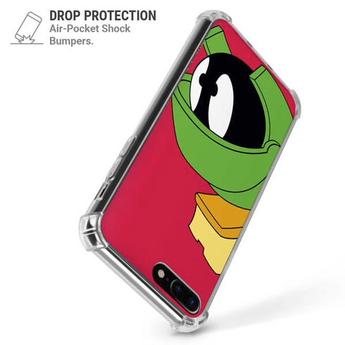 Looney Tunes Marvin The Martian Zoomed In iPhone 7/8 Plus Clear Case
