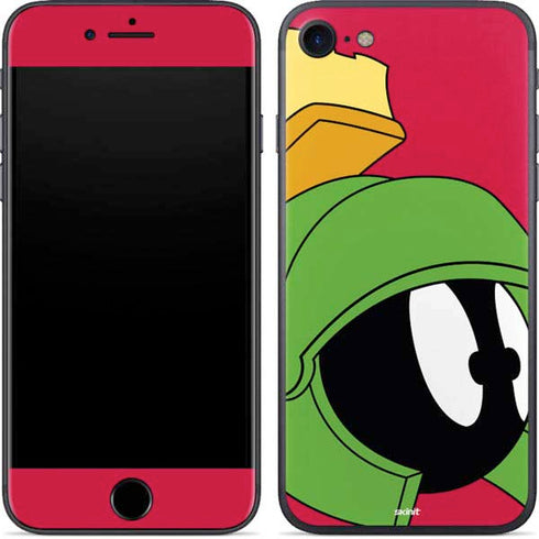 Looney Tunes Marvin The Martian Zoomed In iPhone 7 Skin