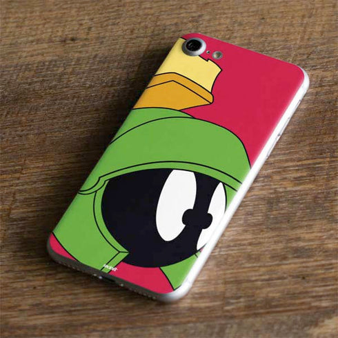 Looney Tunes Marvin The Martian Zoomed In iPhone 8 Skin