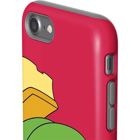 Looney Tunes Marvin The Martian Zoomed In iPhone SE (2nd & 3rd Gen) Pro Case