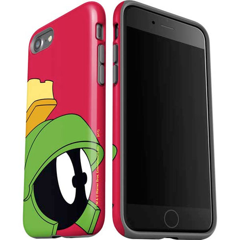 Looney Tunes Marvin The Martian Zoomed In iPhone SE (2nd & 3rd Gen) Pro Case