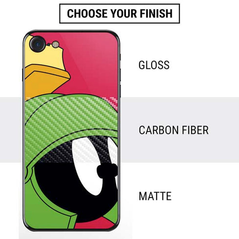 Looney Tunes Marvin The Martian Zoomed In iPhone SE (2nd & 3rd Gen) Skin