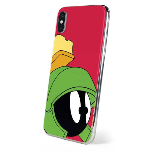 Looney Tunes Marvin The Martian Zoomed In iPhone X Skin
