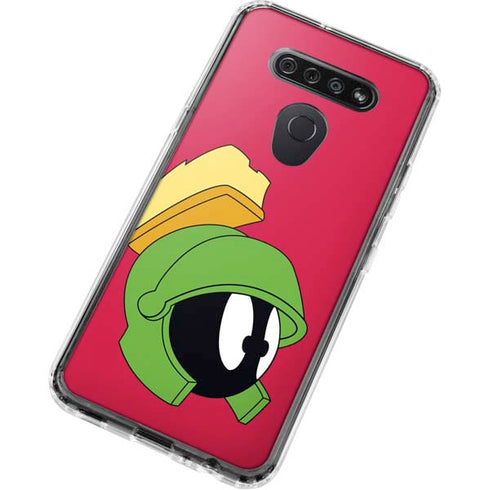 Looney Tunes Marvin The Martian Zoomed In LG K51/Q51 Clear Case