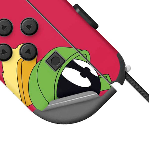 Looney Tunes Marvin The Martian Zoomed In Nintendo Joy-Con (L/R) Controller Skin
