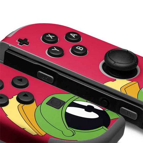 Looney Tunes Marvin The Martian Zoomed In Nintendo Joy-Con (L/R) Controller Skin