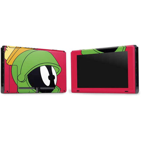 Looney Tunes Marvin The Martian Zoomed In Nintendo Switch Bundle Skin
