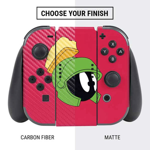 Looney Tunes Marvin The Martian Zoomed In Nintendo Switch Bundle Skin