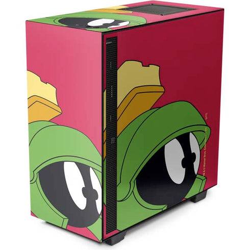 Looney Tunes Marvin The Martian Zoomed In NZXT H510 Compact ATX Mid-Tower Case Skin