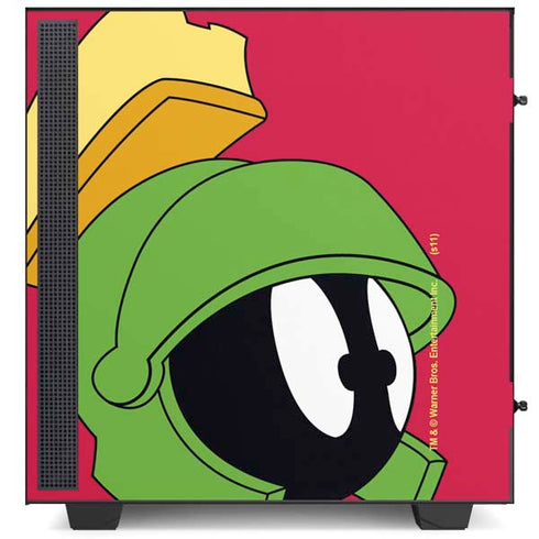 Looney Tunes Marvin The Martian Zoomed In NZXT H510 Compact ATX Mid-Tower Case Skin