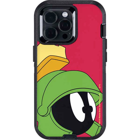 Looney Tunes Marvin The Martian Zoomed In Otterbox Defender iPhone Skin