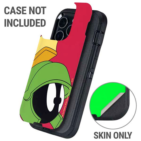 Looney Tunes Marvin The Martian Zoomed In Otterbox Defender iPhone Skin