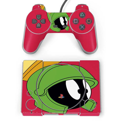 Looney Tunes Marvin The Martian Zoomed In PlayStation Classic Bundle Skin