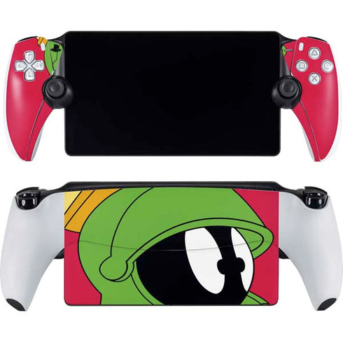 Looney Tunes Marvin The Martian Zoomed In PlayStation Portal Remote Player Skin