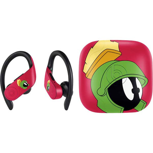 Looney Tunes Marvin The Martian Zoomed In PowerBeats Pro Skin