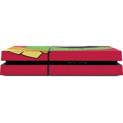 Looney Tunes Marvin The Martian Zoomed In PS4 Console Skin