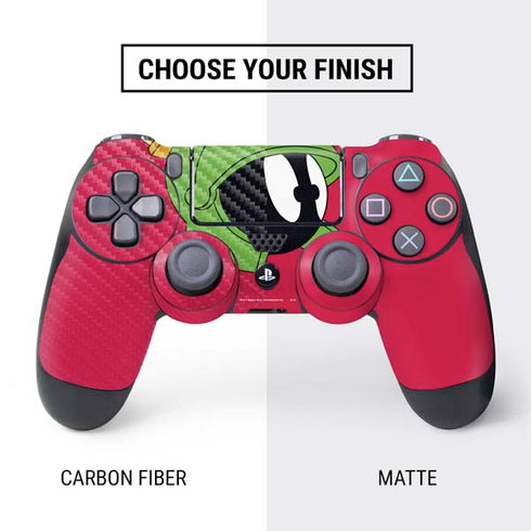 Looney Tunes Marvin The Martian Zoomed In PS4 Controller Skin