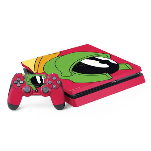 Looney Tunes Marvin The Martian Zoomed In PS4 Slim Bundle Skin