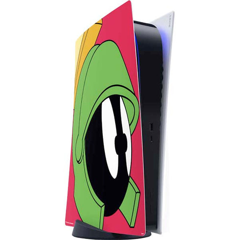 Looney Tunes Marvin The Martian Zoomed In PS5 Digital Edition Console Skin